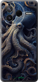 Силіконовий чехол Восьминіг для Xiaomi POCO F7 Pro - 5551u-4085 изображение 