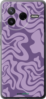 Силиконовый чехол Абстрактный узор v2 для Xiaomi Redmi K80 - 5572u-4148 изображение 