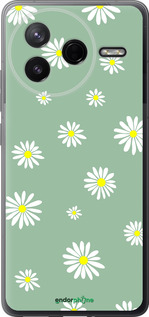 Силиконовый чехол Ромашки v4 для Xiaomi Redmi K80 - 5603u-4148 изображение 