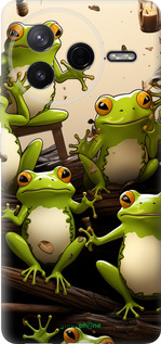 Силиконовый чехол Жабки для Xiaomi POCO F7 Pro - 5656u-4085 изображение 