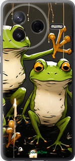 Силіконовий чехол Жабки 2 для Xiaomi Redmi K80 - 5657u-4148 изображение 