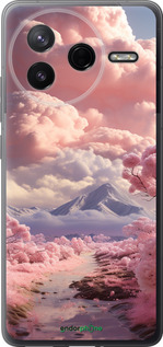 Силіконовий чехол Рожеві хмари для Xiaomi Redmi K80 - 5660u-4148 изображение 