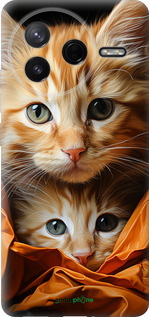 Силиконовый чехол Котики 2 для Xiaomi Redmi K80 - 5664u-4148 изображение 
