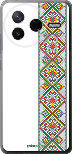 Силиконовый чехол Вышиванка 8 для Xiaomi Redmi K80 - 574u-4148 изображение 