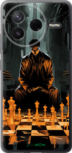 Силиконовый чехол Шахматы для Xiaomi Redmi K80 - 5951u-4148 изображение 