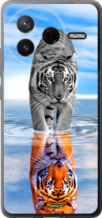 Силиконовый чехол Тигр для Xiaomi Redmi K80 - 6016u-4148 изображение 