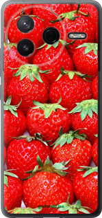 Силиконовый чехол Клубника для Xiaomi Redmi K80 - 6020u-4148 изображение 