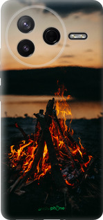Силиконовый чехол Огонь для Xiaomi POCO F7 Pro - 6021u-4085 изображение 