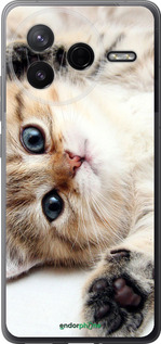 Силіконовий чехол Котик для Xiaomi Redmi K80 - 6024u-4148 изображение 