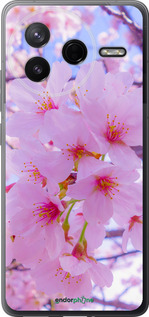 Силіконовий чехол Сакура для Xiaomi POCO F7 Pro - 6029u-4085 изображение 