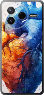 Силиконовый чехол Арт-сердце для Xiaomi Redmi K80 - 6034u-4148 изображение 