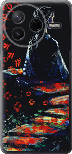 Силиконовый чехол Мечтательная девушка для Xiaomi Redmi K80 - 6042u-4148 изображение 