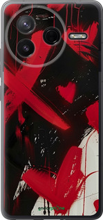 Силиконовый чехол XO Love для Xiaomi Redmi K80 - 6044u-4148 изображение 