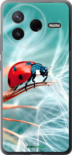 Силиконовый чехол Божья коровка для Xiaomi Redmi K80 - 6049u-4148 изображение 