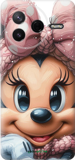 Силіконовий чехол Мінні Маус з бантиком для Xiaomi Redmi K80 - 6055u-4148 изображение 