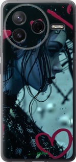 Силіконовий чехол XO Love v2 для Xiaomi Redmi K80 - 6057u-4148 изображение 