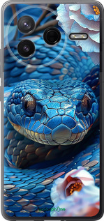 Силиконовый чехол Blue Snake для Xiaomi Redmi K80 - 6079u-4148 изображение 