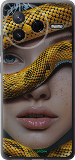 Силиконовый чехол Объятия змеи для Xiaomi Redmi K80 - 6081u-4148 изображение 