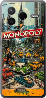 Силіконовий чехол Міський драйв Monopoly для Xiaomi Redmi K80 - 6088u-4148 изображение 
