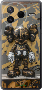 Силиконовый чехол Bronze kaws для Xiaomi Redmi K80 - 6097u-4148 изображение 