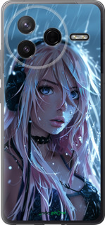 Силиконовый чехол Неоновый дождь для Xiaomi Redmi K80 - 6119u-4148 изображение 