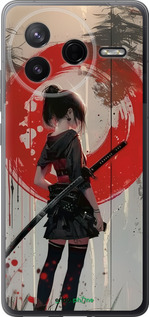 Силіконовий чехол Сутінки воїна: Танок з катаною для Xiaomi Redmi K80 - 6123u-4148 изображение 