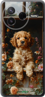 Силиконовый чехол Щенок cocker spaniel для Xiaomi Redmi K80 - 6136u-4148 изображение 