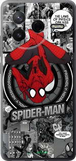 Силіконовий чехол Человек паук для Xiaomi Redmi K80 - 6279u-4148 изображение 