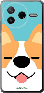 Силиконовый чехол Корги для Xiaomi Redmi K80 - 6280u-4148 изображение 