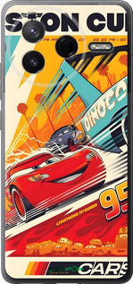 Силиконовый чехол Тачки для Xiaomi Redmi K80 - 6288u-4148 изображение 