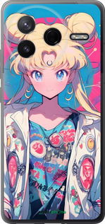 Силиконовый чехол Сейлор Мун 2 для Xiaomi Redmi K80 - 6351u-4148 изображение 