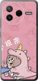 Силіконовий чехол Том і джеррі 2 для Xiaomi Redmi K80 - 6359u-4148 изображение 