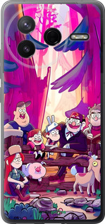 Силиконовый чехол Гравити Фолз для Xiaomi Redmi K80 - 6365u-4148 изображение 