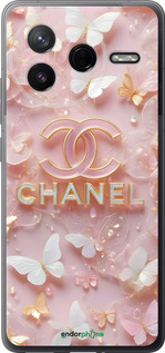 Силиконовый чехол Шанель для Xiaomi Redmi K80 - 6366u-4148 изображение 