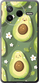 Силиконовый чехол Авокадо для Xiaomi Redmi K80 - 6380u-4148 изображение 
