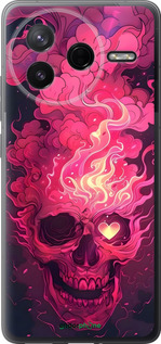 Силиконовый чехол Череп арт для Xiaomi Redmi K80 - 6385u-4148 изображение 