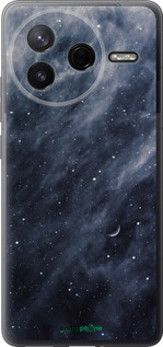 Силиконовый чехол Голубые облака, Голубая луна для Xiaomi Redmi K80 - 6398u-4148 изображение 