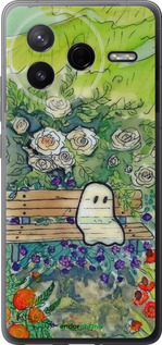 Силиконовый чехол Грустное привидение для Xiaomi Redmi K80 - 6403u-4148 изображение 