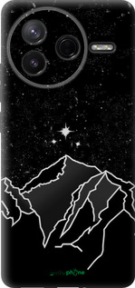 Силиконовый чехол Минималистический горный пейзаж для Xiaomi Redmi K80 - 6438u-4148 изображение 