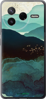Силиконовый чехол С изображением гор Индиго для Xiaomi POCO F7 Pro - 6484u-4085 изображение 
