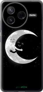 Силиконовый чехол Лунные объятия для Xiaomi POCO F7 Pro - 6508u-4085 изображение 