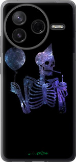 Силиконовый чехол Скелетное искусство для Xiaomi Redmi K80 - 6536u-4148 изображение 