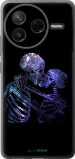 Силіконовий чехол Із зображенням скелета для Xiaomi Redmi K80 - 6537u-4148 изображение 