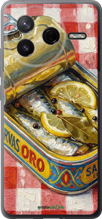 Силіконовий чехол Vintage Sardine Tin Phone для Xiaomi Redmi K80 - 6772u-4148 изображение 