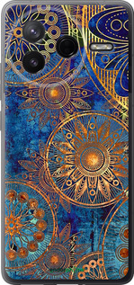 Силіконовий чехол Золотий візерунок для Xiaomi POCO F7 Pro - 678u-4085 изображение 