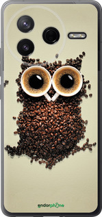 Силиконовый чехол Сова из кофе для Xiaomi Redmi K80 - 777u-4148 изображение 
