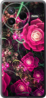 Силиконовый чехол Абстрактные цветы 3 для Xiaomi Redmi K80 - 850u-4148 изображение 