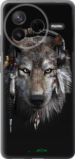 Силиконовый чехол Волк-меломан для Xiaomi POCO F7 Pro - 875u-4085 изображение 