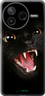 Силиконовый чехол Чёрная кошка для Xiaomi POCO F7 Pro - 932u-4085 изображение 