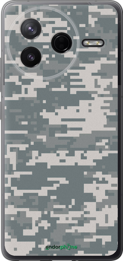 Силиконовый чехол Камуфляж для Xiaomi Redmi K80 - 1085u-4148 изображение 